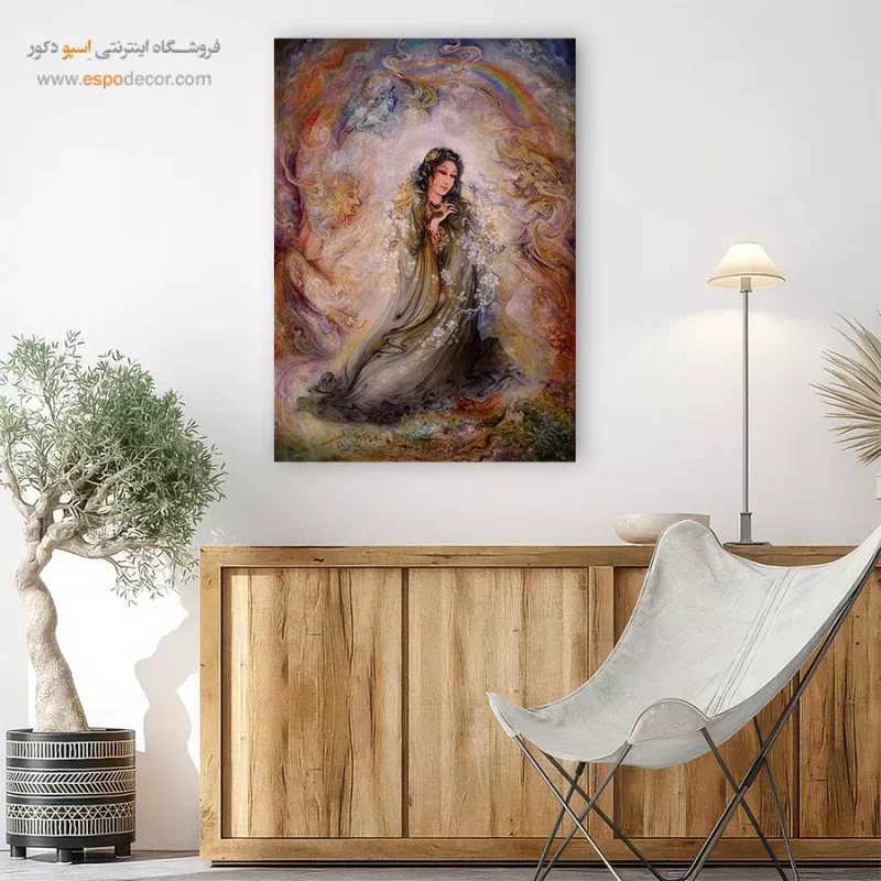 تابلو صبر استاد فرشچیان,خرید تابلو