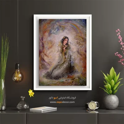 تابلو چهار عنصر استاد فرشچیان - چهار عنصر – تابلو نقاشی های استاد فرشچیان - اسپو دکور