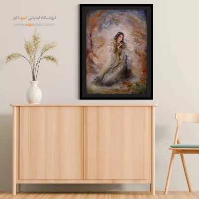 تابلو چهار عنصر استاد فرشچیان - چهار عنصر – تابلو نقاشی های استاد فرشچیان - اسپو دکور