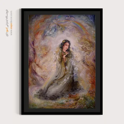 تابلو چهار عنصر استاد فرشچیان - چهار عنصر – تابلو نقاشی های استاد فرشچیان - اسپو دکور