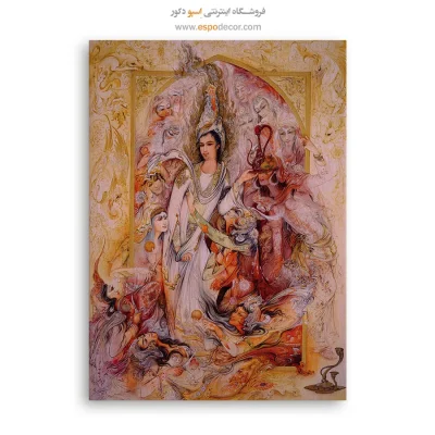 تابلو بوم یوسف اثر استاد فرشچیان,تابلو