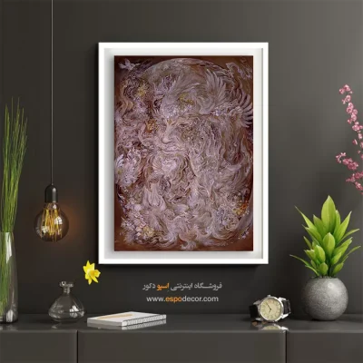 تابلو طبیعت انسان استاد فرشچیان - طبیعت انسان – تابلو نقاشی های استاد فرشچیان - اسپو دکور
