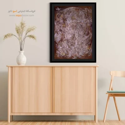 تابلو طبیعت انسان استاد فرشچیان - طبیعت انسان – تابلو نقاشی های استاد فرشچیان - اسپو دکور