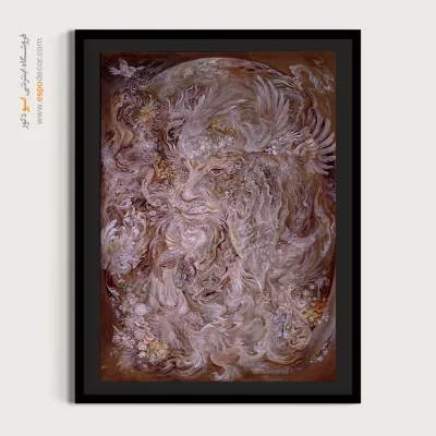 تابلو طبیعت انسان استاد فرشچیان - طبیعت انسان – تابلو نقاشی های استاد فرشچیان - اسپو دکور