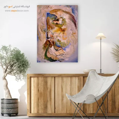 بوم کنواس الهه شعر و موسیقی