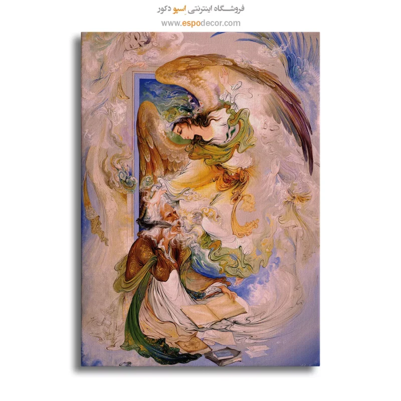 بوم کنواس الهه شعر و موسیقی,خرید تابلو
