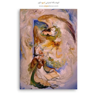 بوم کنواس الهه شعر و موسیقی,خرید تابلو