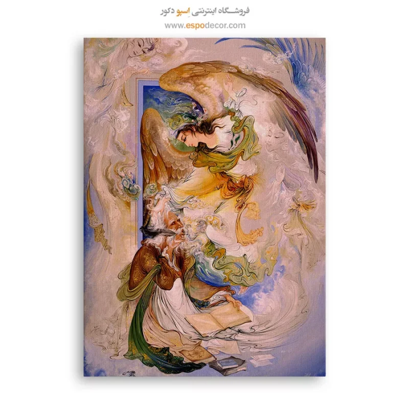 تابلو گردباد مقدس اثر استاد فرشچیان,خرید تابلو