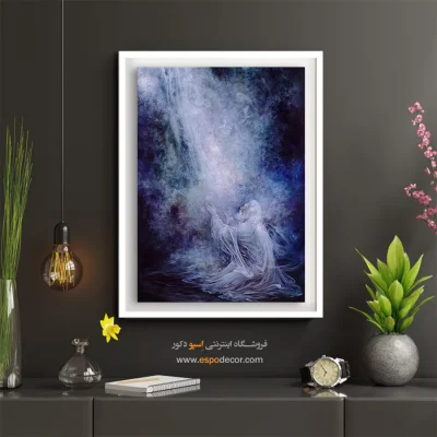 تابلو عبادت استاد فرشچیان - عبادت – تابلو نقاشی های استاد فرشچیان - اسپو دکور