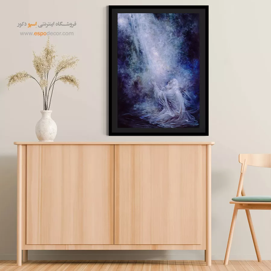 تابلو عبادت استاد فرشچیان - عبادت – تابلو نقاشی های استاد فرشچیان - اسپو دکور