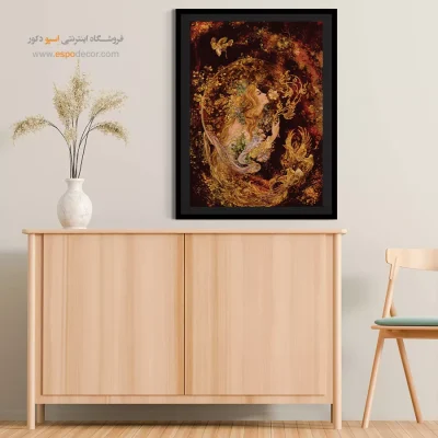 تابلو رشد استاد فرشچیان - رشد اثر – تابلو نقاشی های استاد فرشچیان - اسپو دکور