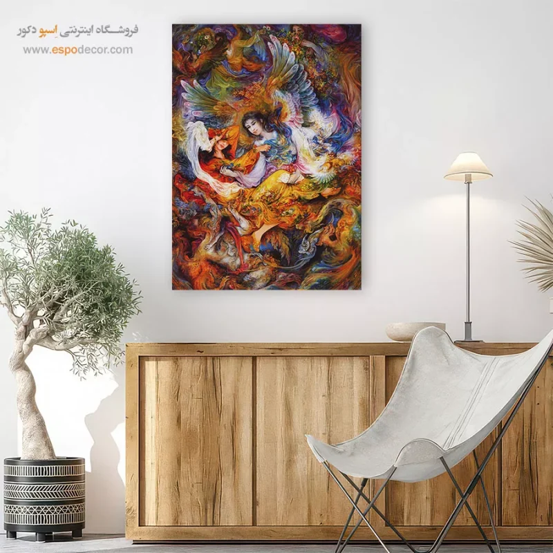 بوم کنواس رهایی,تابلو