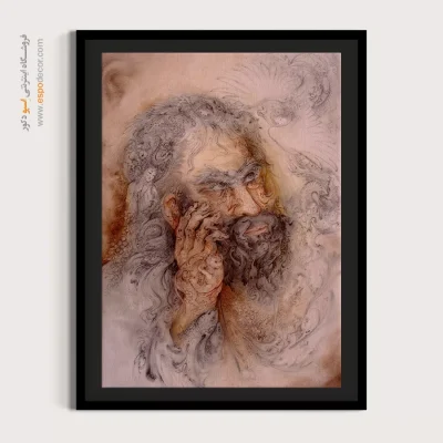 تابلو انسان بودن استاد فرشچیان - انسان بودن – تابلو نقاشی های استاد فرشچیان - اسپو دکور