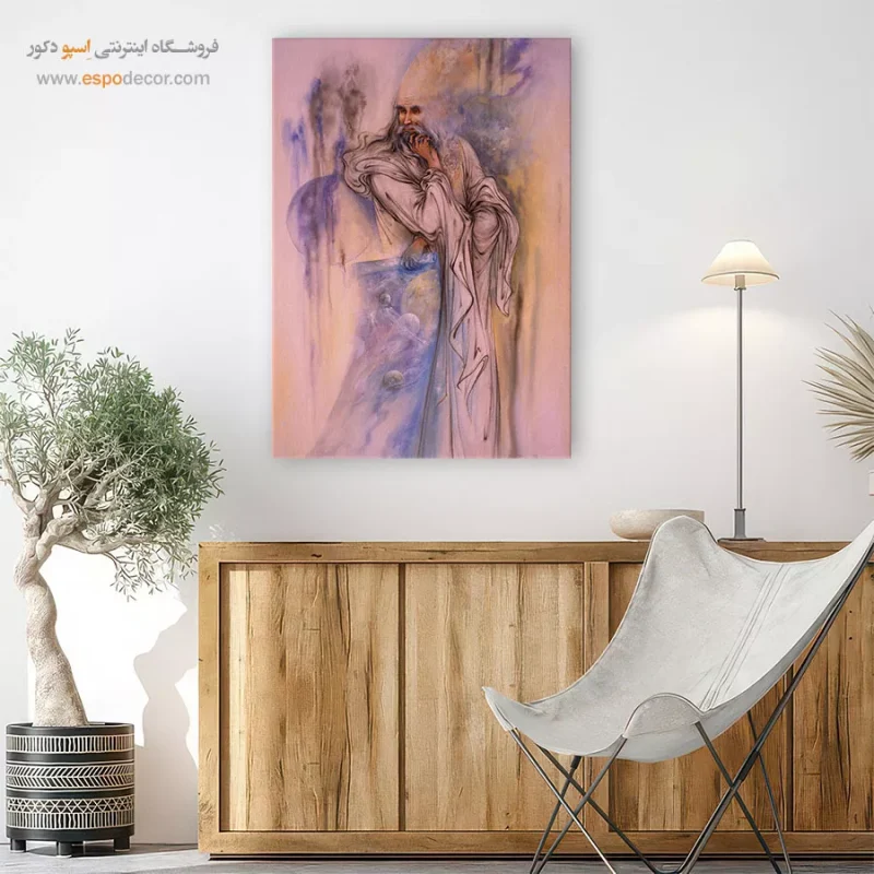 بوم کنواس عمر خیام,خرید تابلو