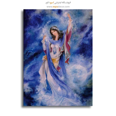 بوم کنواس ستاره صبح,خرید تابلو