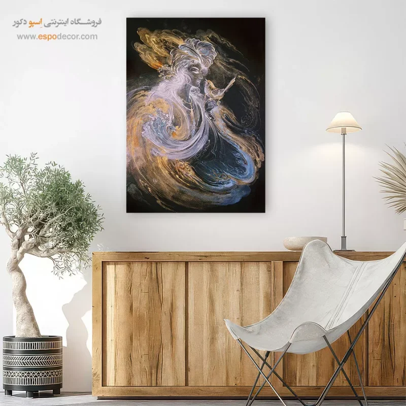 بوم کنواس اسرار غیبت,تابلو