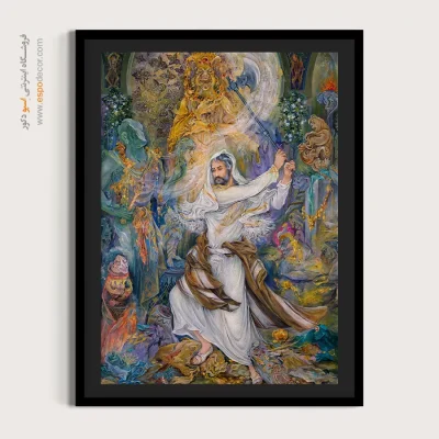 تابلو ابراهیم استاد فرشچیان - ابراهیم – تابلو نقاشی های استاد فرشچیان - اسپو دکور