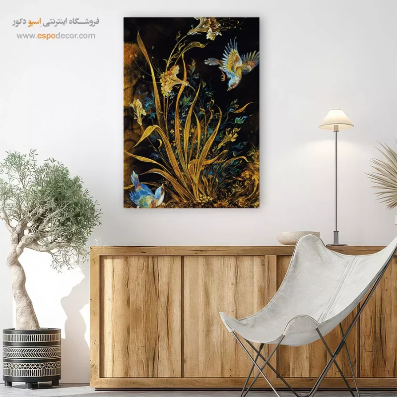 تابلو نقاشی مینیاتور استاد فرشچیان,خرید تابلو