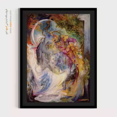 تابلو مستغلات استاد فرشچیان - مستغلات – تابلو نقاشی های استاد فرشچیان - اسپو دکور