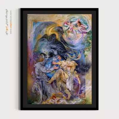 تابلو محکوم به نابودی استاد فرشچیان - محکوم به نابودی – تابلو نقاشی های استاد فرشچیان - اسپو دکور
