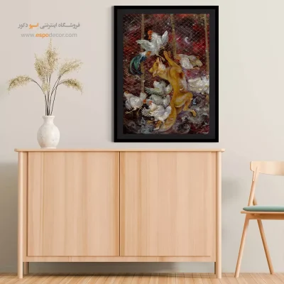 تابلو کمین استاد فرشچیان - کمین – تابلو نقاشی های استاد فرشچیان - اسپو دکور