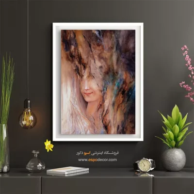 تابلو با این حال او همیشه لبخند می زند استاد فرشچیان - با این حال او همیشه لبخند می زند – تابلو نقاشی های استاد فرشچیان - اسپو دکور