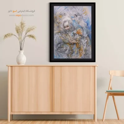 تابلو کتاب مقدس استاد فرشچیان - کتاب مقدس – تابلو نقاشی های استاد فرشچیان - اسپو دکور