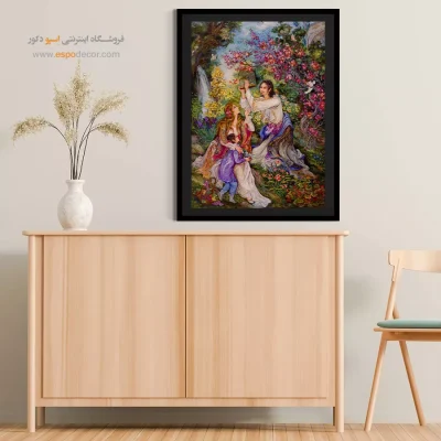 تابلو آزاد باش ای پرنده استاد فرشچیان - آزاد باش ای پرنده – تابلو نقاشی های استاد فرشچیان - اسپو دکور