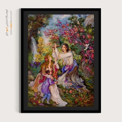 تابلو آزاد باش ای پرنده استاد فرشچیان - آزاد باش ای پرنده – تابلو نقاشی های استاد فرشچیان - اسپو دکور