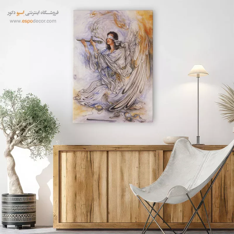 بوم کنواس من امیدوارم که چنین است,خرید تابلو