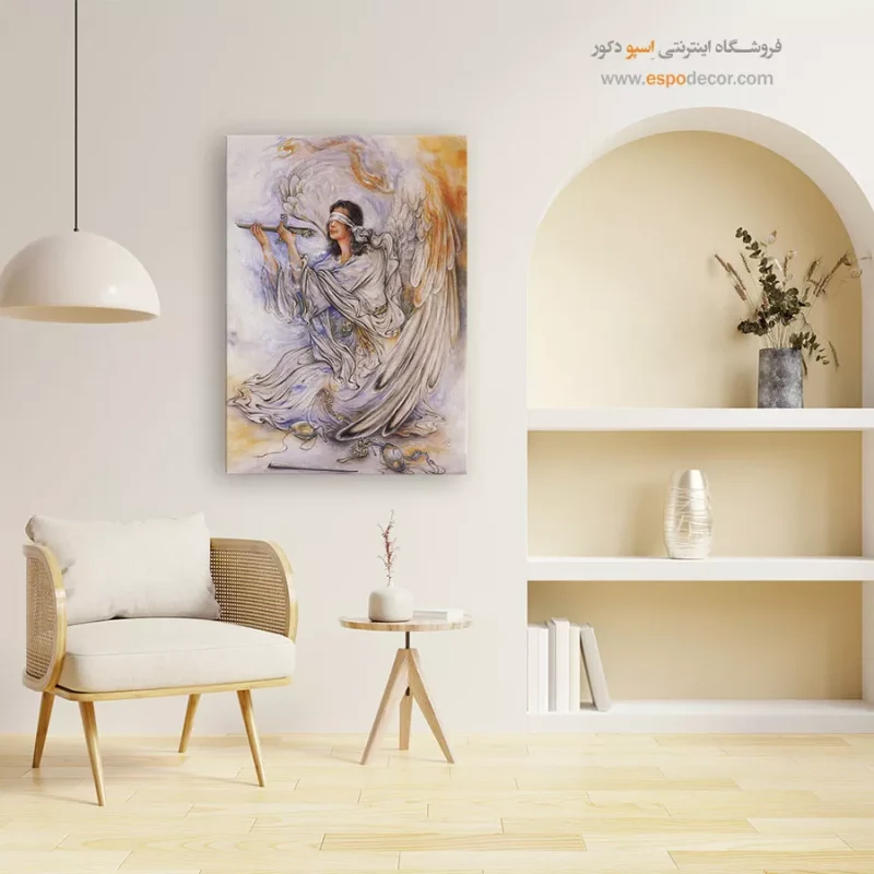 بوم کنواس من امیدوارم که چنین است,خرید تابلو