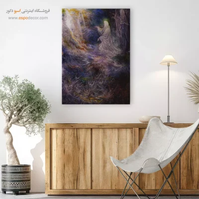 بوم کنواس رهگیری,خرید تابلو