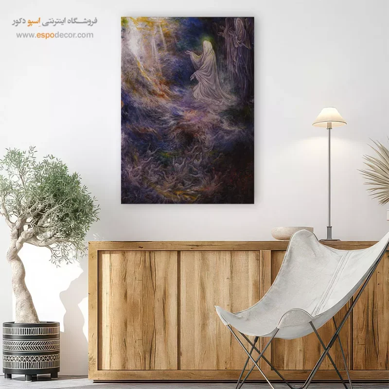 بوم کنواس رهگیری,خرید تابلو