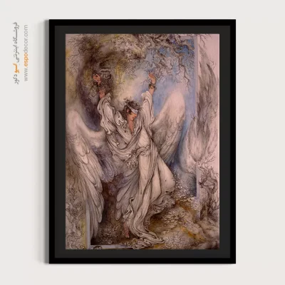 تابلو بی گناهی استاد فرشچیان - بی گناهی – تابلو نقاشی های استاد فرشچیان - اسپو دکور