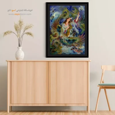 تابلو شب های غرق جادو استاد فرشچیان - شب های غرق جادو – تابلو نقاشی های استاد فرشچیان - اسپو دکور