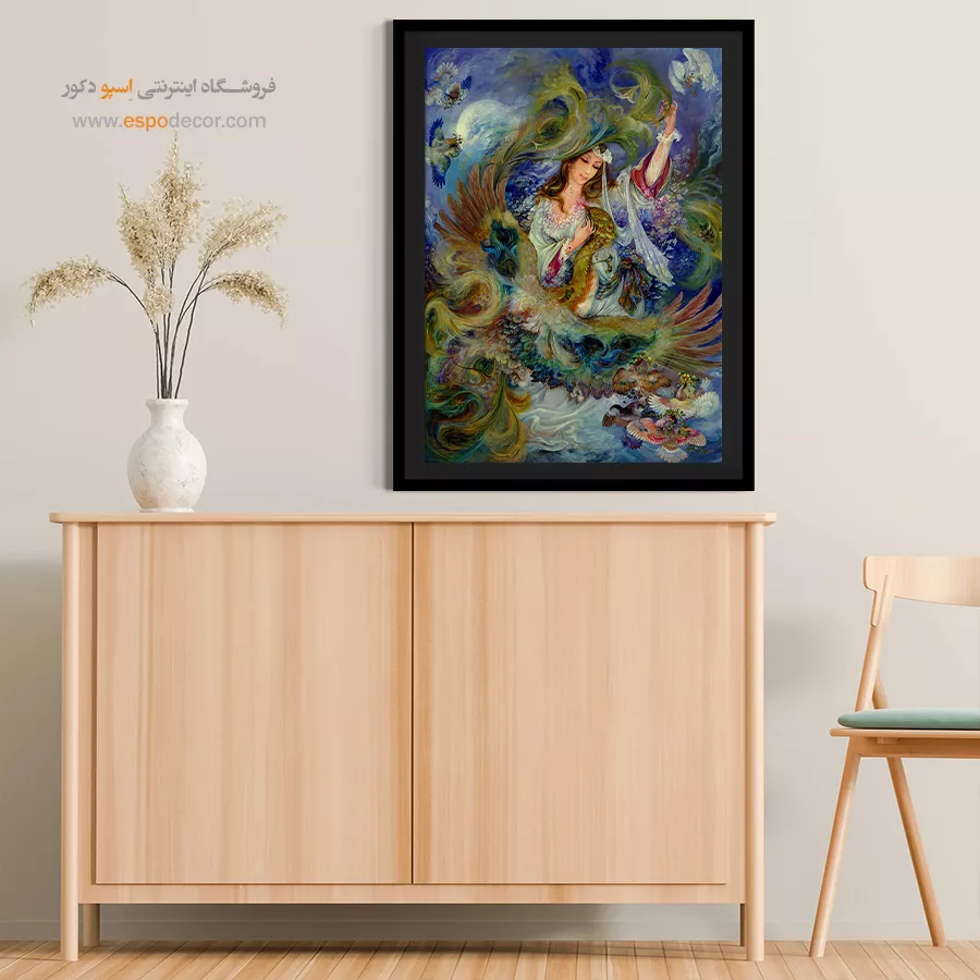 تابلو شب های غرق جادو استاد فرشچیان - شب های غرق جادو – تابلو نقاشی های استاد فرشچیان - اسپو دکور