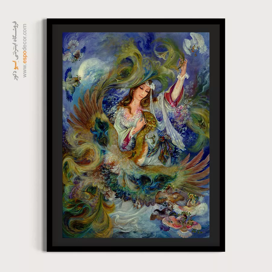 تابلو شب های غرق جادو استاد فرشچیان - شب های غرق جادو – تابلو نقاشی های استاد فرشچیان - اسپو دکور