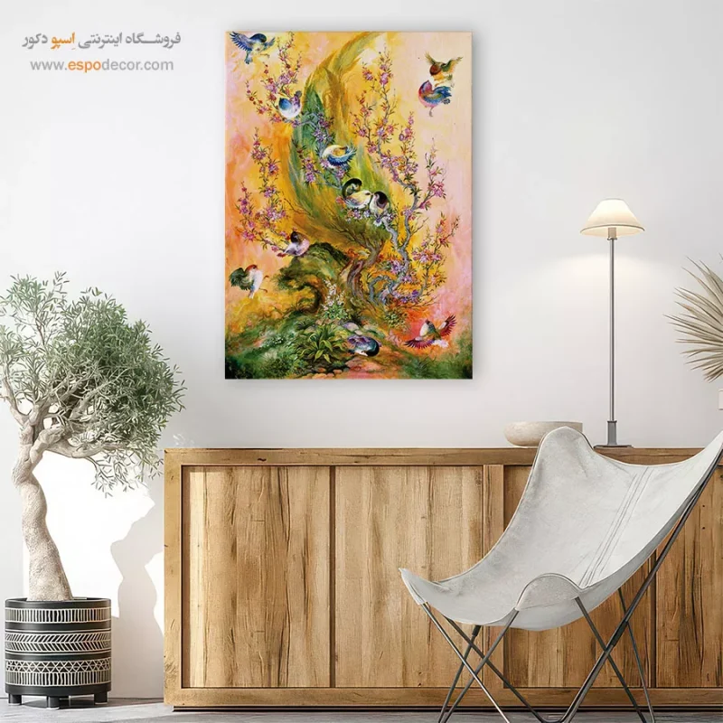 بوم کنواس جوان سازی,خرید تابلو
