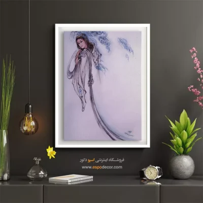 تابلو مخلوق توهم استاد فرشچیان - مخلوق توهم – تابلو نقاشی های استاد فرشچیان - اسپو دکور