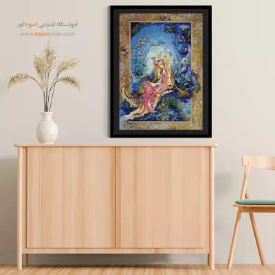 تابلو طلوع نفس زندگی استاد فرشچیان - طلوع نفس زندگی – تابلو نقاشی های استاد فرشچیان - اسپو دکور