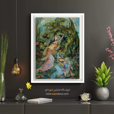 تابلو همه چیز زندگی است استاد فرشچیان - همه چیز زندگی است – تابلو نقاشی های استاد فرشچیان - اسپو دکور