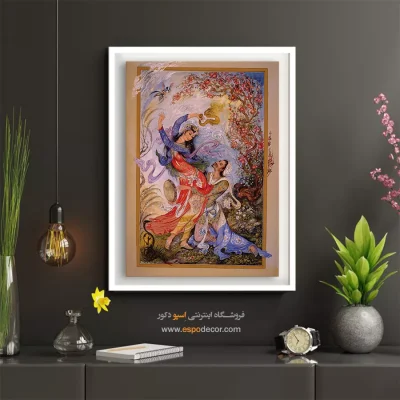 تابلو طلسم های بهار استاد فرشچیان - طلسم های بهار – تابلو نقاشی های استاد فرشچیان - اسپو دکور