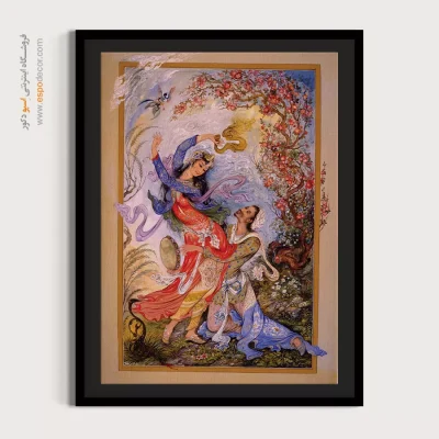 تابلو طلسم های بهار استاد فرشچیان - طلسم های بهار – تابلو نقاشی های استاد فرشچیان - اسپو دکور