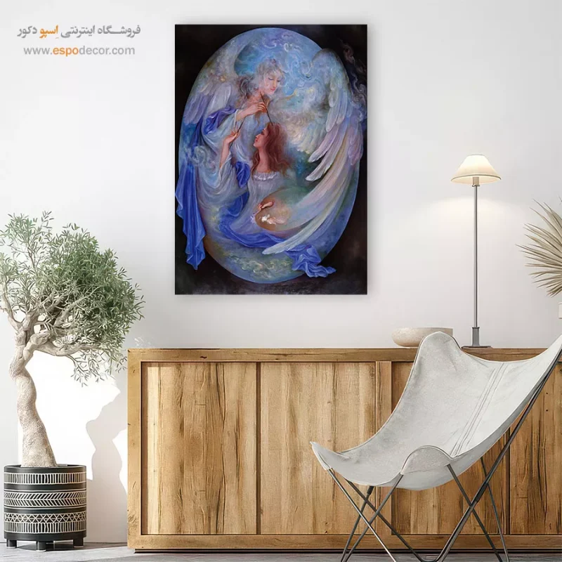 تابلو بوم خود آفرینی اثر استاد فرشچیان,خرید تابلو