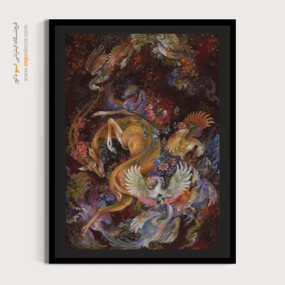 تابلو چشمه هوا استاد فرشچیان - چشمه هوا – تابلو نقاشی های استاد فرشچیان - اسپو دکور