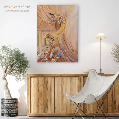 تابلو رازهای ابدی که هیچ کدام از ما نمی دانیم استاد فرشچیان - رازهای ابدی که هیچ کدام از ما نمی دانیم – تابلو نقاشی های استاد فرشچیان - اسپو دکور