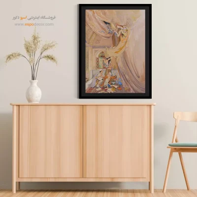 تابلو رازهای ابدی که هیچ کدام از ما نمی دانیم استاد فرشچیان - رازهای ابدی که هیچ کدام از ما نمی دانیم – تابلو نقاشی های استاد فرشچیان - اسپو دکور