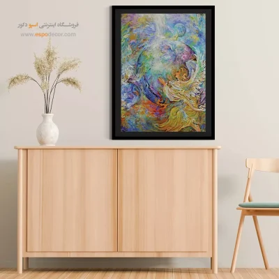 تابلو نیایش استاد فرشچیان - نیایش – تابلو نقاشی های استاد فرشچیان - اسپو دکور