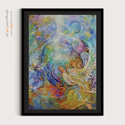 تابلو نیایش استاد فرشچیان - نیایش – تابلو نقاشی های استاد فرشچیان - اسپو دکور