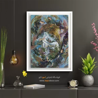 تابلو شهید استاد فرشچیان - شهید – تابلو نقاشی های استاد فرشچیان - اسپو دکور